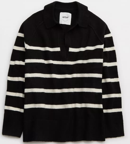 Aerie unREAL Polo Sweater