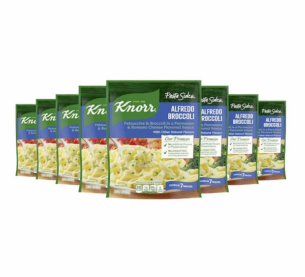 Knorr Pasta Sides Dish, Alfredo Broccoli, 4.5 Ounce, (Pack of 8)